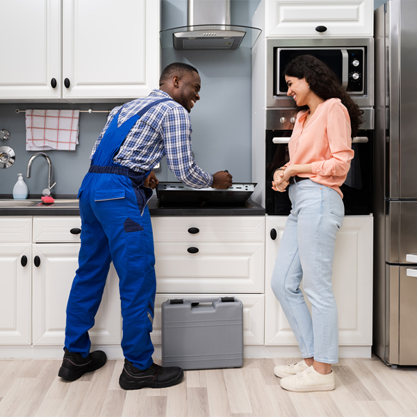 can you provide an estimate for cooktop repair before beginning any work in Oakvale West Virginia